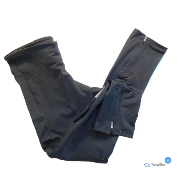 C9 Champion Womens Black fleece Lined Leggings, L - Picture 1 of 6